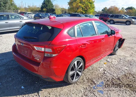 2019 Subaru Impreza 2.0I Sport z USA, uszkodzony, nr VIN 4S3GTAJ61K3760759